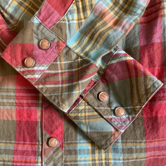 Dickie’s Western button up shirt - Picture 5 of 6